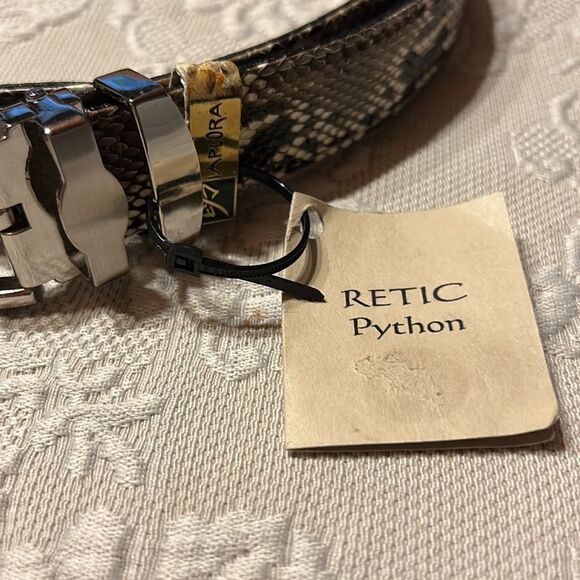 Retic Python Belt NWT Simplora - Picture 2 of 8